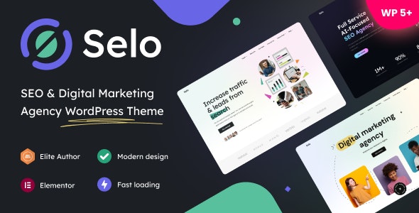 Selo – SEO & Digital Marketing Agency WordPress Theme 1.23