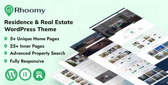 Rhoomy – Real Estate WordPress Listing Theme 1.4