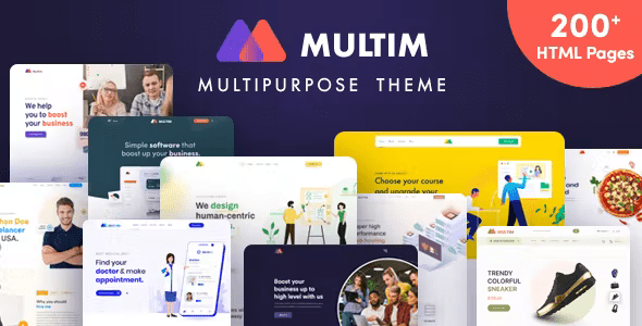 Multim – Creative multipurpose HTML5 template