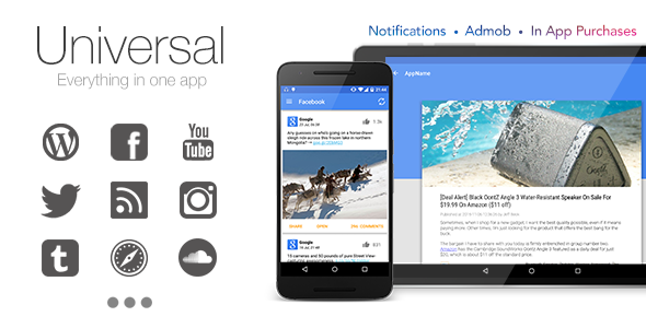 Universal – Full Multi-Purpose Android App 4.5.6