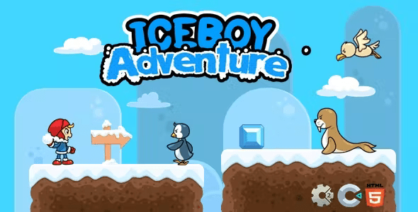 Iceboy Adventure – Construct 2/3 Game