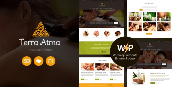 Terra Atma | Spa  Massage Salon Wellness WordPress Theme