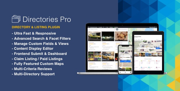 Directories Pro – Directory plugin for WordPress with addon