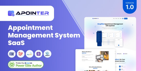 Apointer – Appointment Management System SaaS