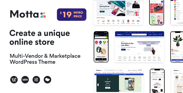 Motta – Multi-Vendor and Marketplace WordPress Theme 1.3.7