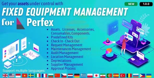 Fixed Equipment Management for Perfex CRM