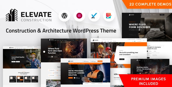 Elevate – Construction WordPress Theme