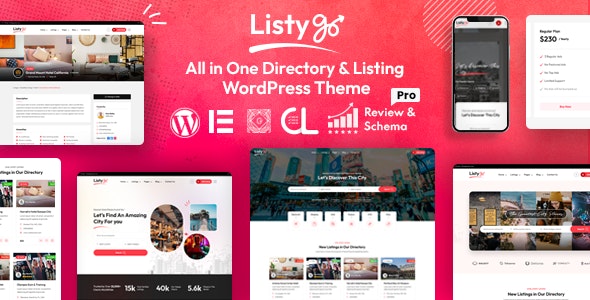 Listygo – Directory  Listing WordPress Theme 1.1.0