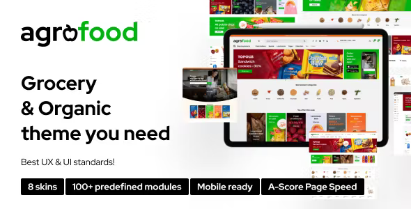 Agrofood – Elementor WooCommerce WordPress Theme 1.1.4