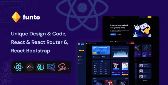 Funto – React NFT Marketplace