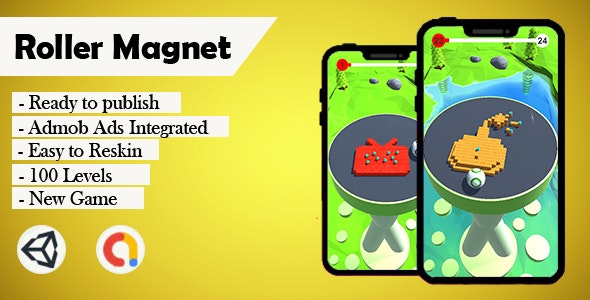 Roller Magnet – (Unity – Admob)