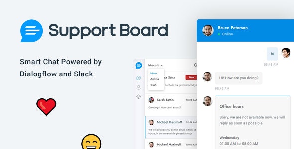 Chat – Support Board – Chat – OpenAI Chatbot – PHP + Artificial Intelligence Add-ons 3.7.5