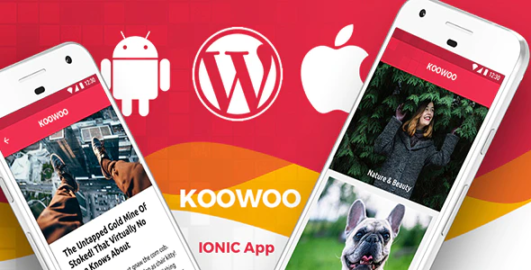 Blogging App | WordPress News App| WordPress Blog App | Koowoo