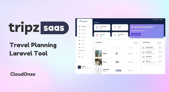 Tripz SaaS Laravel Travel Planning Tool 1.2