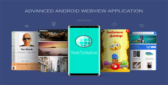 WebToNative – Advanced Android Webview Application