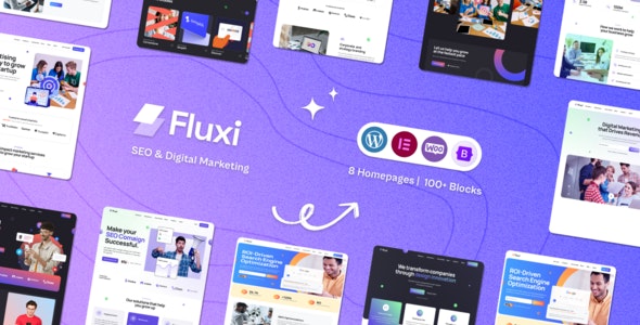 Fluxi – SEO Marketing Digital Agency WordPress Theme