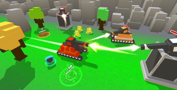 Unity Game Template – Tankie Attack