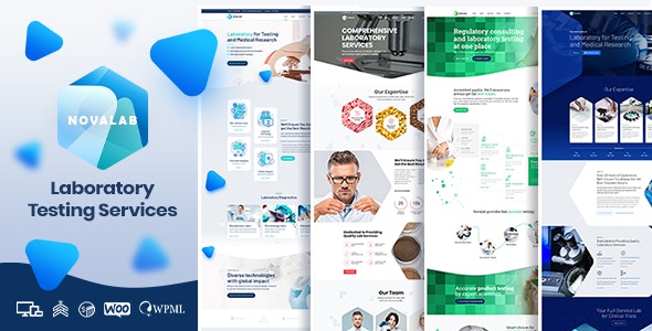 NovaLab – Science Research & Laboratory WordPress Theme 1.2.2