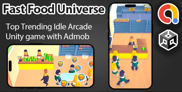 Fast Food Universe – Unity Game | Admob