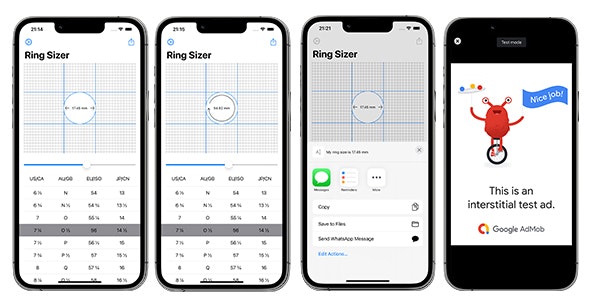 Ring Sizer App – SwiftUI Full iOS Application