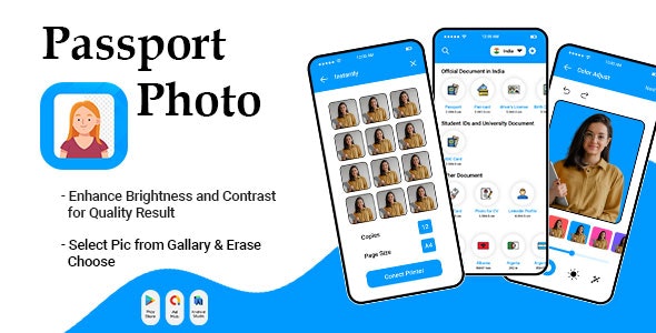 ID Photo – Passport Photo App – Passport Size Photo Maker – US Passport Photo – ID Passport VISA