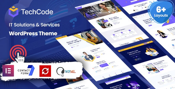 Techcode – IT Solutions and Services WordPress Theme