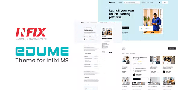 EduMe Theme | Infix LMS Laravel Learning Management System 1.8