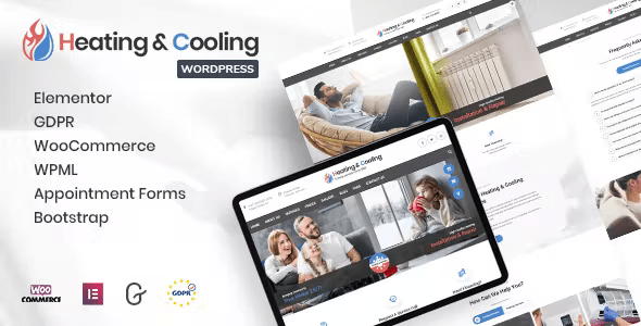 HeaCool – Heating  Air Conditioning WordPress Theme 2.6