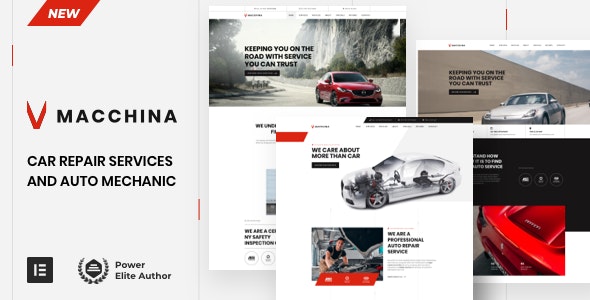 Macchina – Auto Repair Car Mechanic