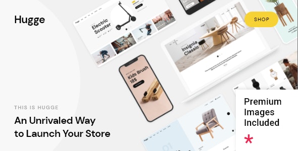 Hugge – Elementor WooCommerce Theme 1.2