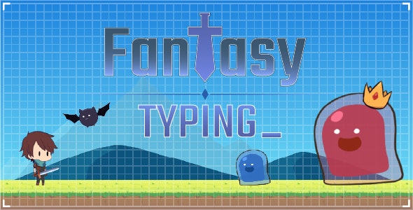 Fantasy Typing – HTML5 Game – Construct 3