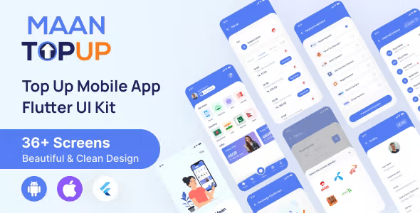 Maan- Mobile TopUp UI Kit