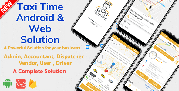 Taxi Time – Android Taxi Application Complete Solution