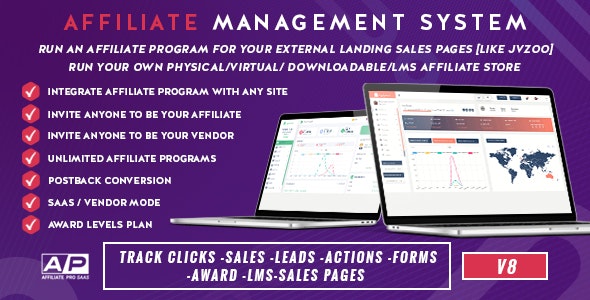 Affiliate Management System – PHP Platform 10.0.0.3