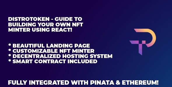 DistroToken – NFT Minter In React