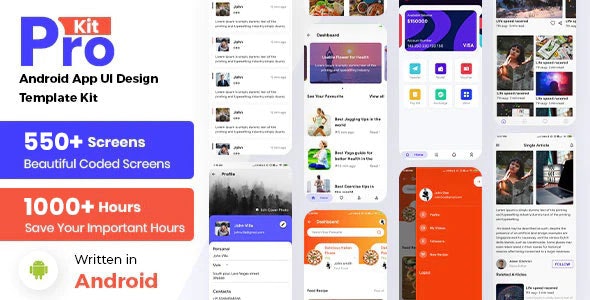 Prokit – Biggest Android UI Kit