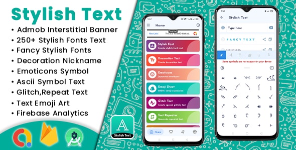 Stylish Fonts Decoration Emoticons  Stylish Text Generator Android App