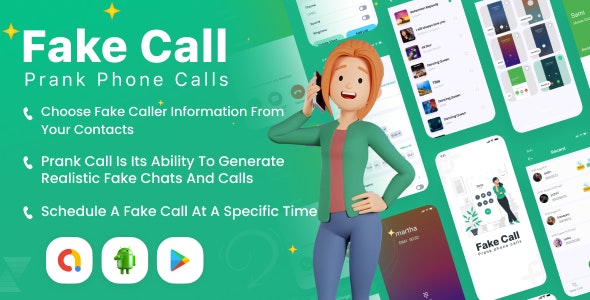 Fake Call Prank Phone Calls –  Fun Prank Call – Fake Voice Call App – Call Prank