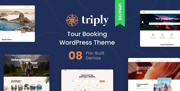 Triply – Tour Booking WordPress Theme 2.4.1