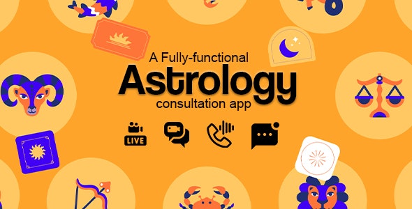 Astrofuse – Astrology App for Live Streaming, Audio Video Calls and Chat with Backend