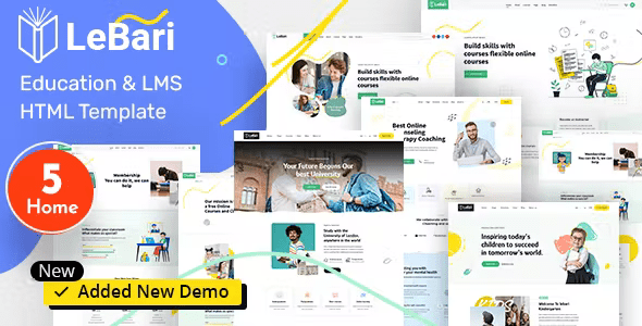 Lebari – Education HTML Template