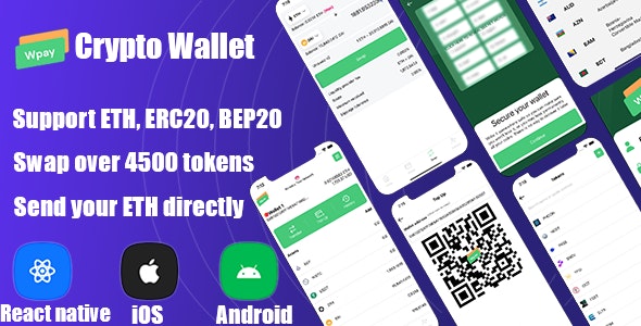 React Native – Definance Crypto Wallet Ethereum, ERC20