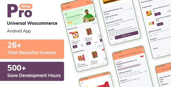 ProShop – Multipurpose Woocommerce Android App