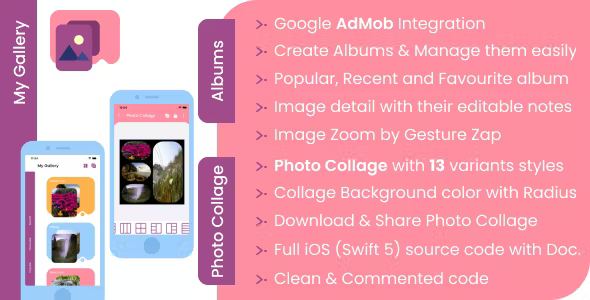 iOS Album Gallery +  Photo Collage