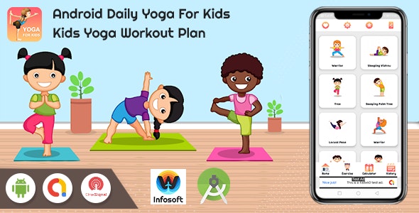 Android Daily Yoga For Kids – Kids Yoga Workout Plan (fitness app)