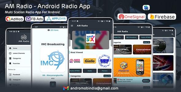 AM Radio – Android Multiple Radio Channels App