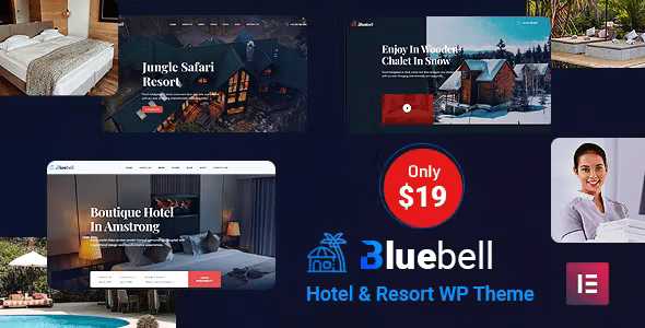 Bluebell – Hotel  Resort WordPress Theme 1.3