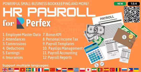 HR Payroll module for Perfex CRM