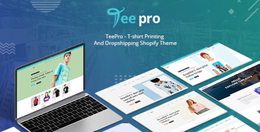 TEEPRO – T-shirt Printing And Dropshipping Shopify Theme