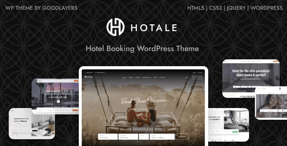 Hotale – Hotel Booking WordPress 3.0.0